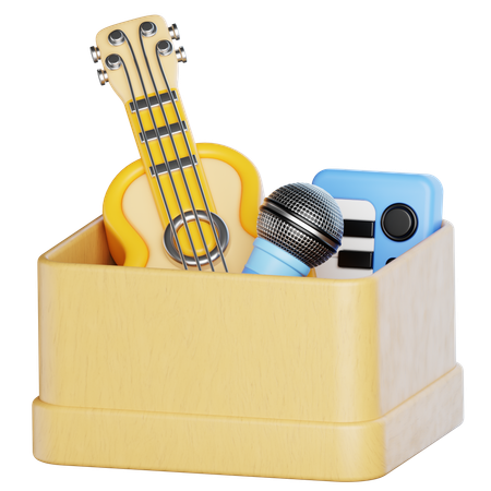 Kid Toys Box  3D Icon