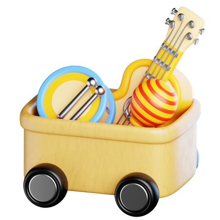 Kid Toys Box  3D Icon