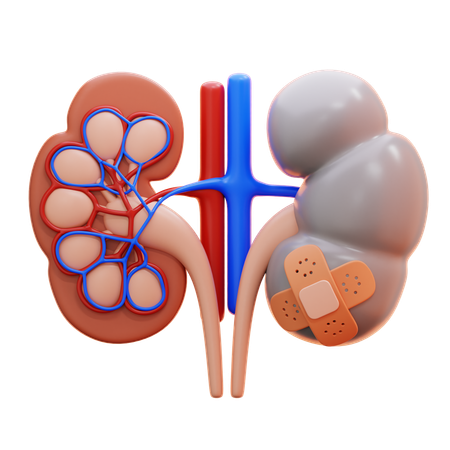 Kidney disease  3D Icon