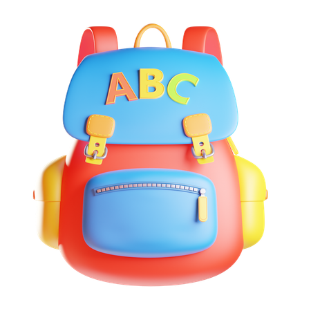 Kids bag  3D Icon