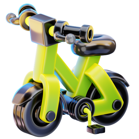 Kids Bike  3D Icon