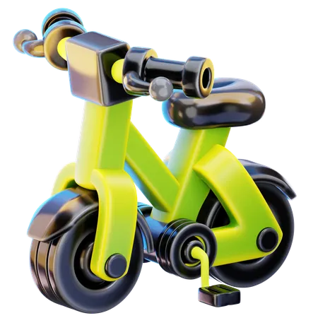 Kids Bike  3D Icon