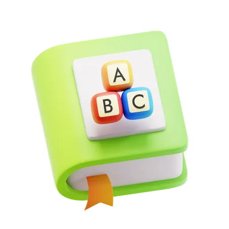 Kids book  3D Icon