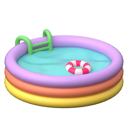 Kids Pool  3D Icon