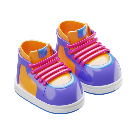 Kids shoes  3D Icon