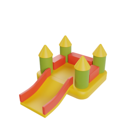 Kids Slide  3D Icon