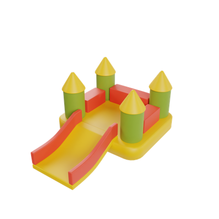 Kids Slide  3D Icon