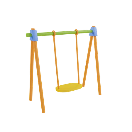 Kids Swing  3D Icon