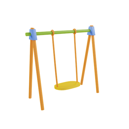 Kids Swing  3D Icon