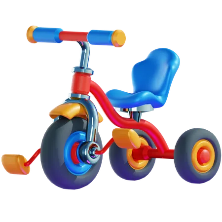 KIDS TRICYCLE BIKE  3D Icon
