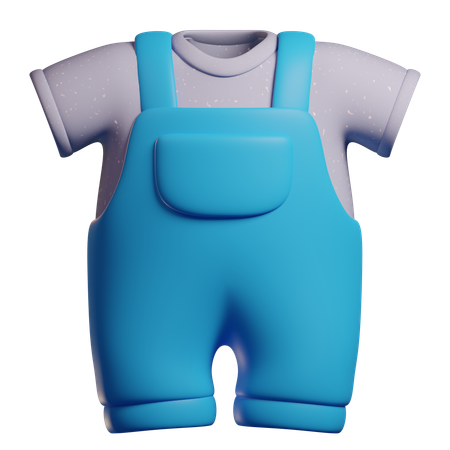Kids Wear  3D Icon