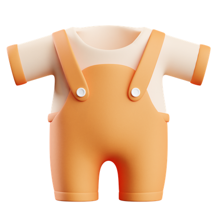 Kids Wear  3D Icon