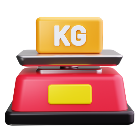 Kilogram  3D Icon