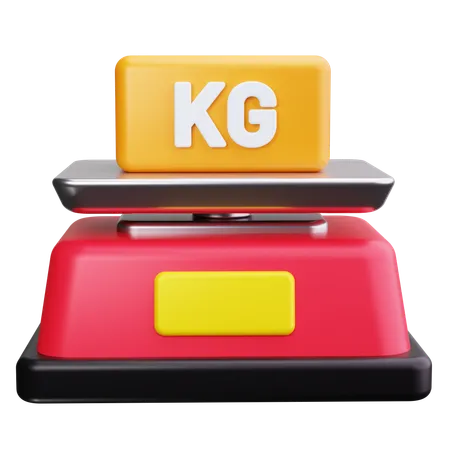 Kilogram  3D Icon