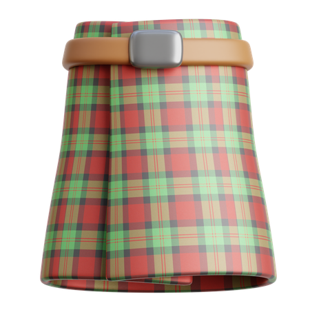 Kilt écossais  3D Icon