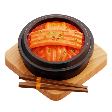 Kimchi  3D Icon
