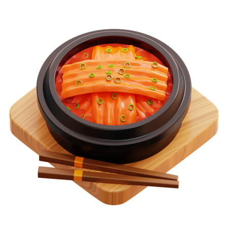 Kimchi  3D Icon