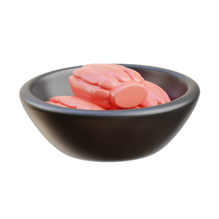 Kimchi coreano  3D Icon