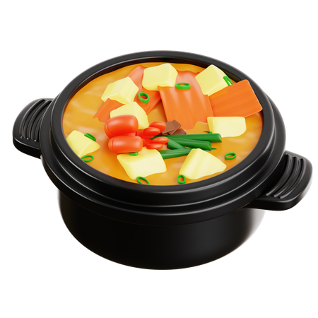 Kimchi jjigae  3D Icon