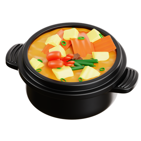 Kimchi jjigae  3D Icon