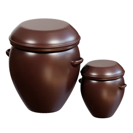 Kimchi Pot  3D Icon