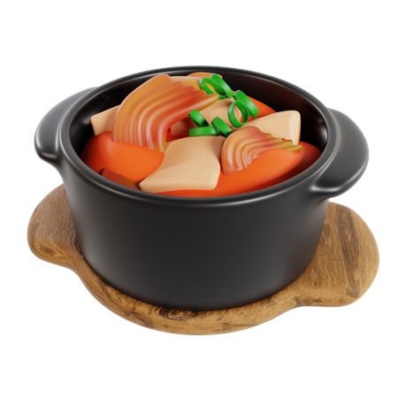 Kimchi Soup  3D Icon