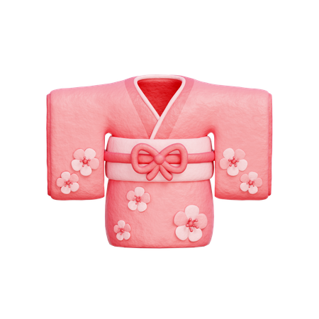 Kimono  3D Icon