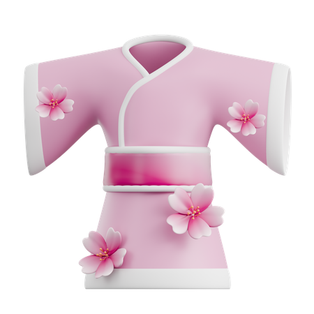 Kimono  3D Icon