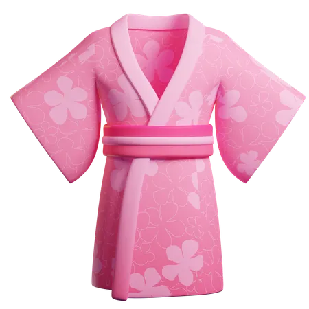 Kimono  3D Icon