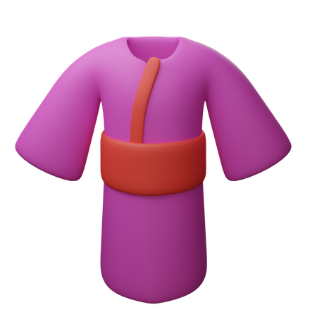 Kimono  3D Icon