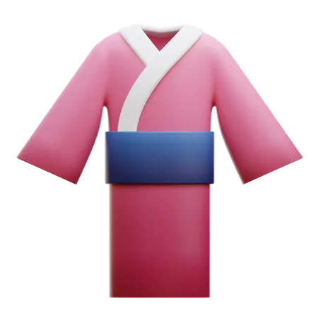 Kimono  3D Icon