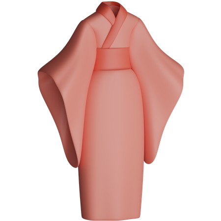 Kimono  3D Icon