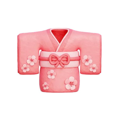 Kimono  3D Icon