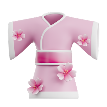 Kimono  3D Icon