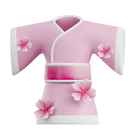 Kimono  3D Icon