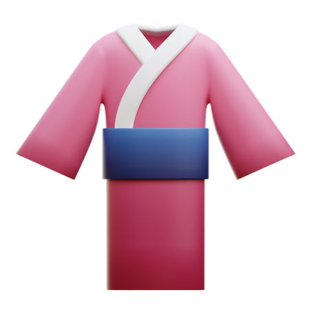 Kimono  3D Icon