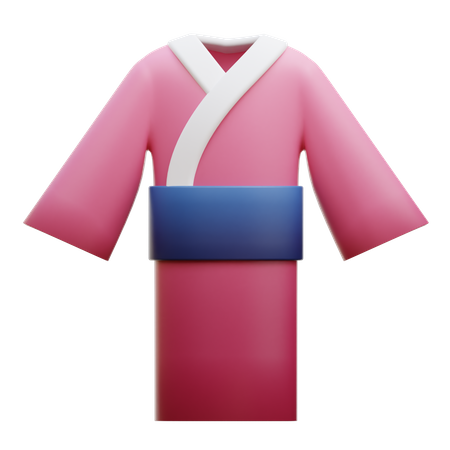 Kimono 3D Icon