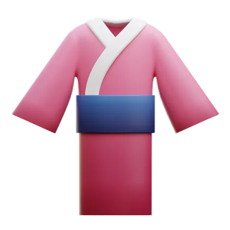 Kimono 3D Icon