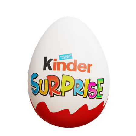 Kinder Surprise  3D Icon