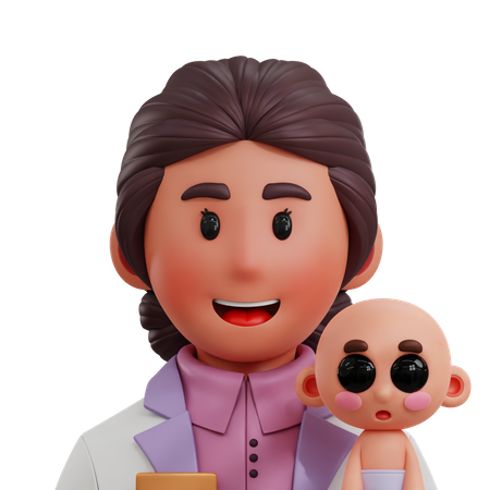 Kinderarzt  3D Icon