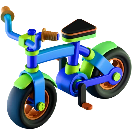 Kinderfahrrad  3D Icon