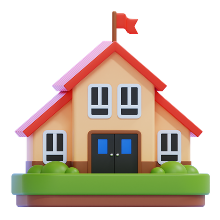 Kindergarten  3D Icon