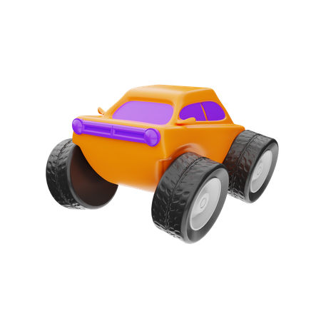 Kinderspielzeugauto  3D Icon