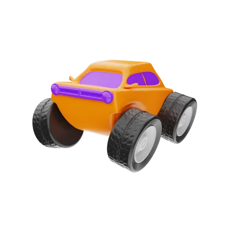 Kinderspielzeugauto  3D Icon