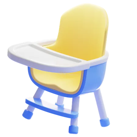 Babystuhl  3D Icon