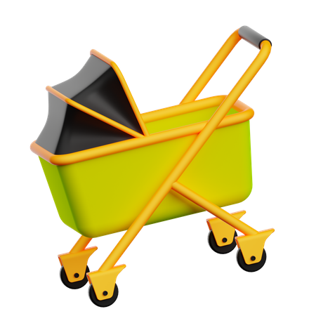 Kinderwagen  3D Icon