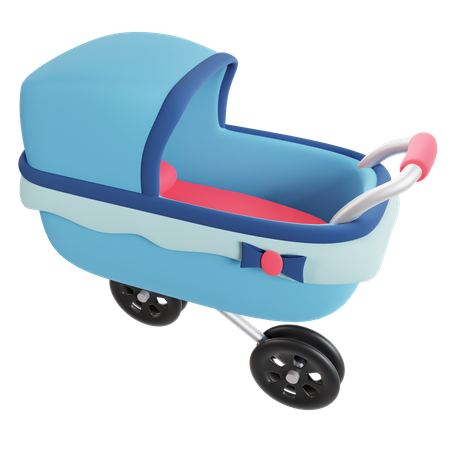 Kinderwagen  3D Icon