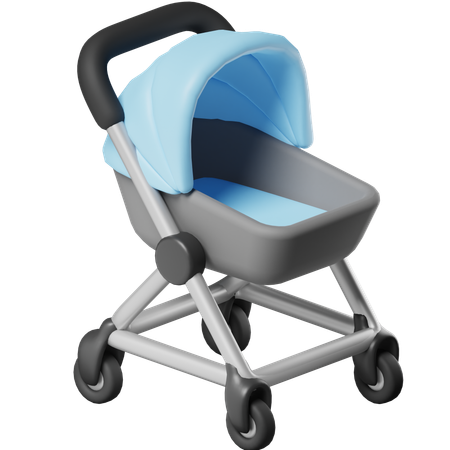 Kinderwagen  3D Icon