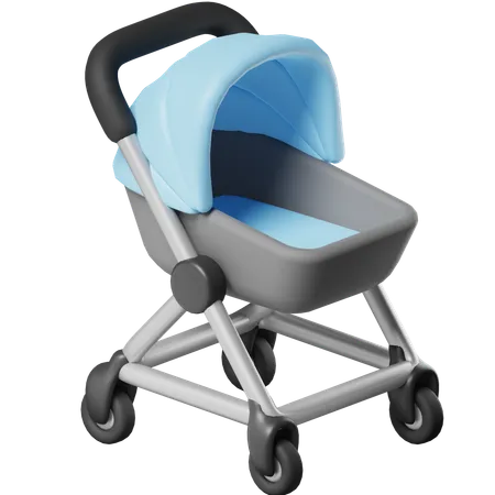 Kinderwagen  3D Icon