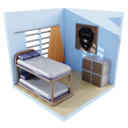 Kinderzimmer  3D Icon